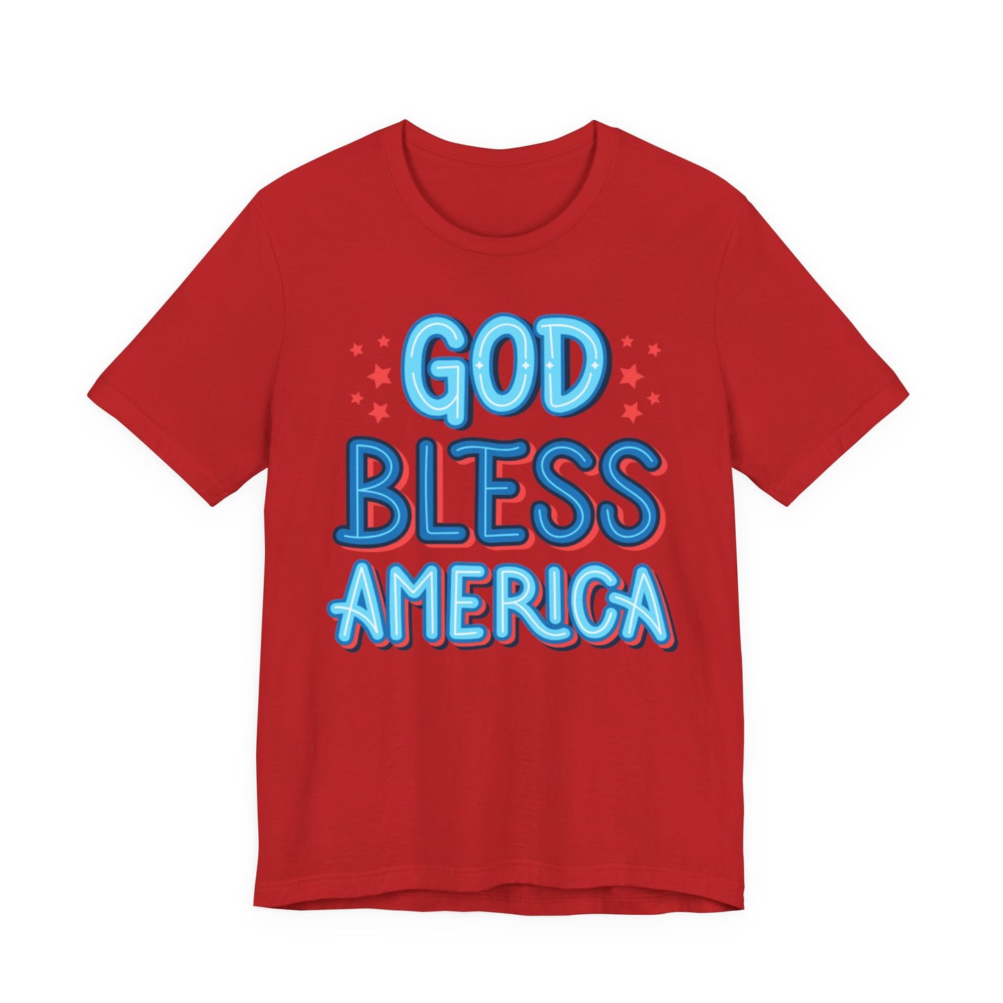 God Bless America T‑Shirt – Patriotic Fourth of July Tee