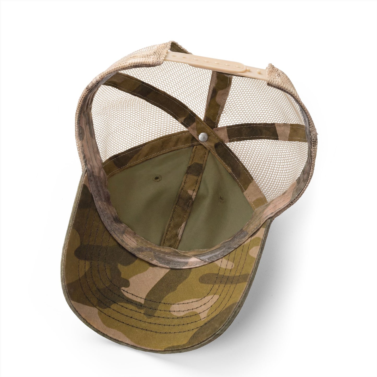 Women's Washed Ponyhole breathable Mesh-Back Caps.