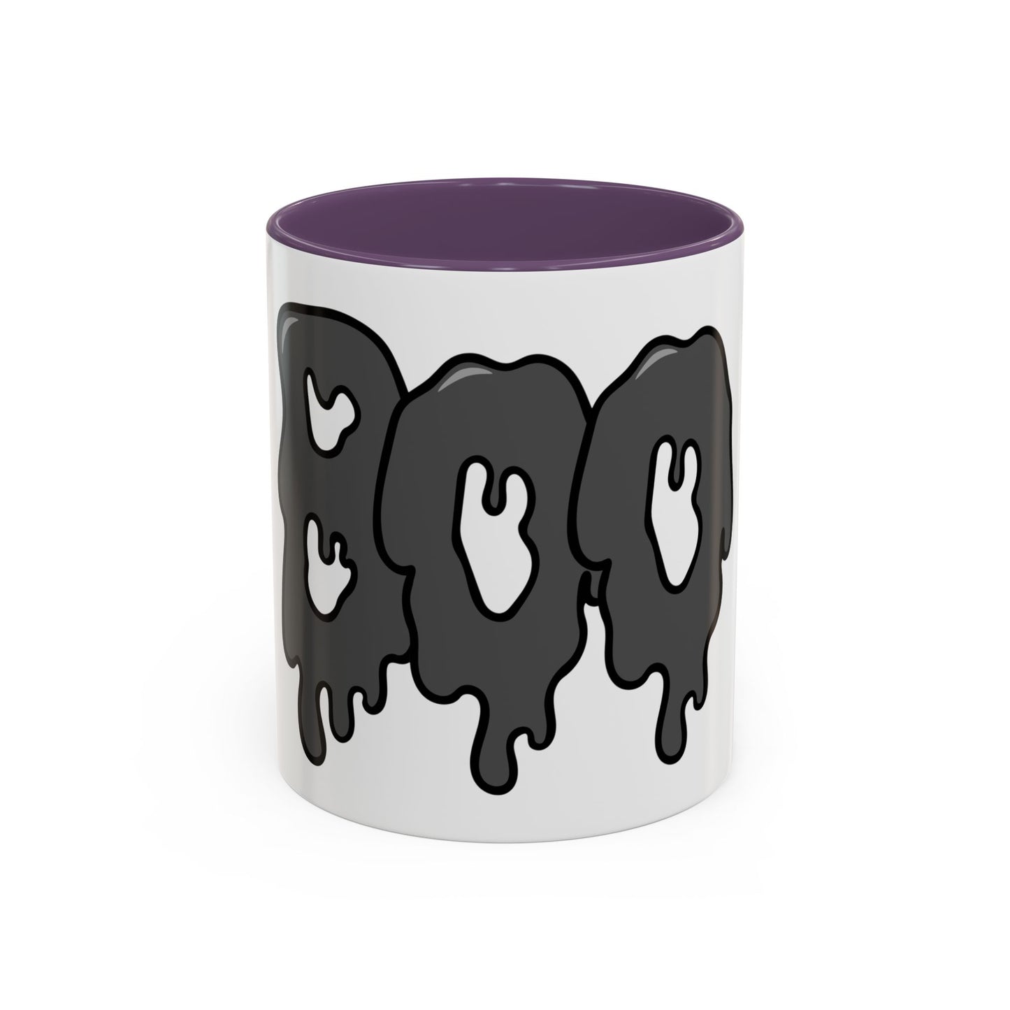 Dripping Boo Halloween Pattern Mug | Accent Coffee Mug 11oz 15oz
