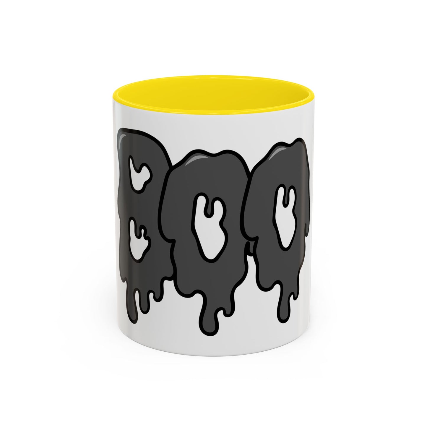 Dripping Boo Halloween Pattern Mug | Accent Coffee Mug 11oz 15oz