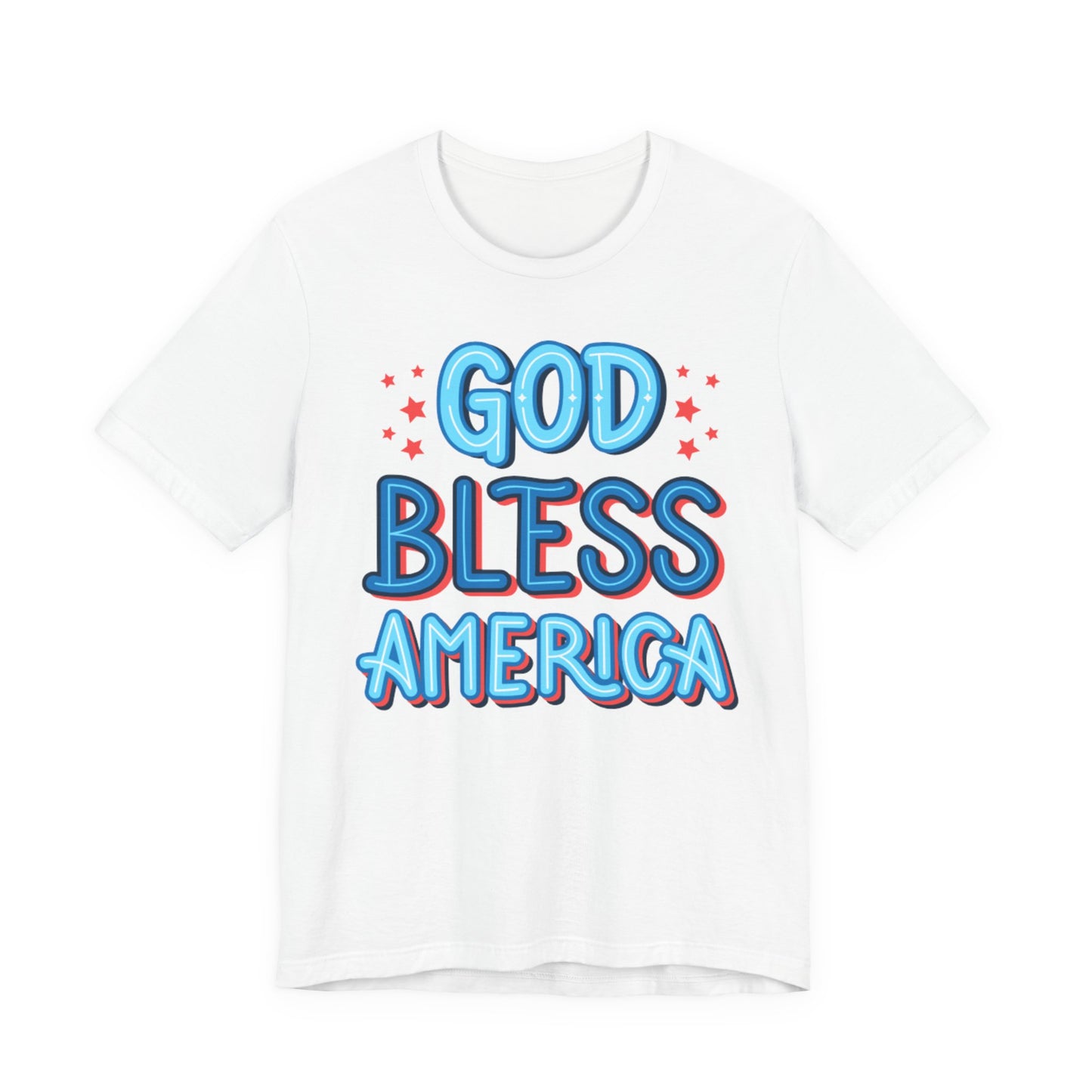 God Bless America T‑Shirt – Patriotic Fourth of July Tee
