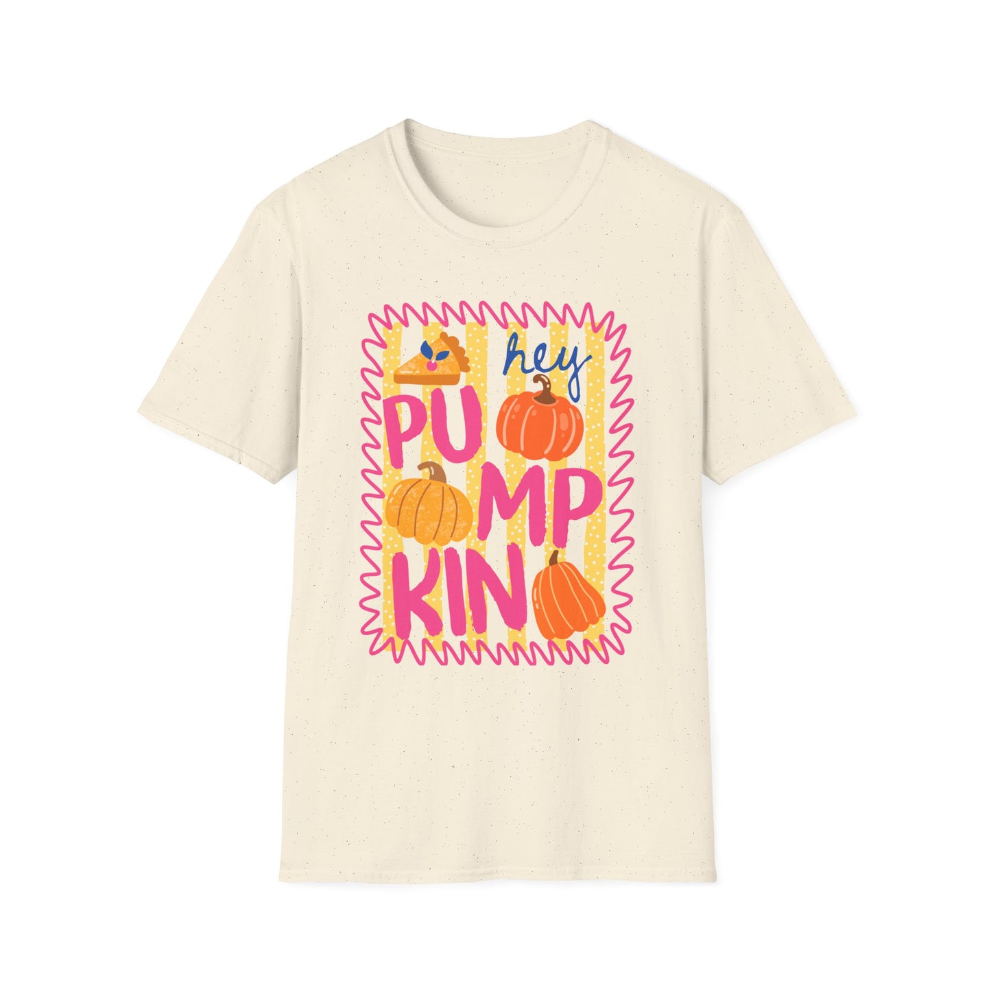 Pumpkin Graphic T-Shirt — "Hey Pumpkin" Fall Tee