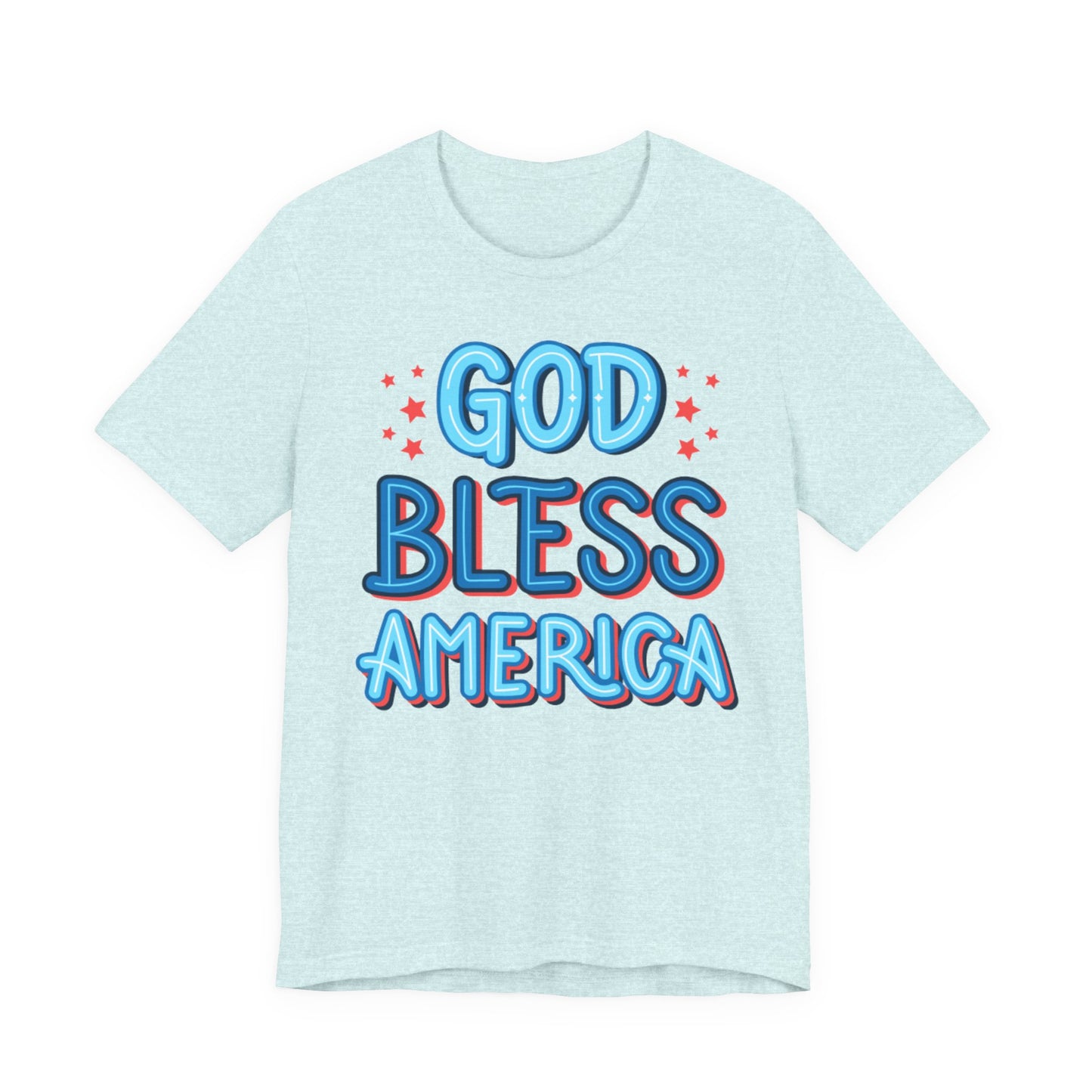 God Bless America T‑Shirt – Patriotic Fourth of July Tee