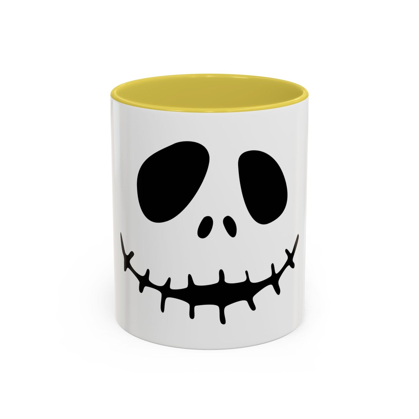 Jack Skellington Face Mug | Ceramic Coffee Mug 11oz 15oz