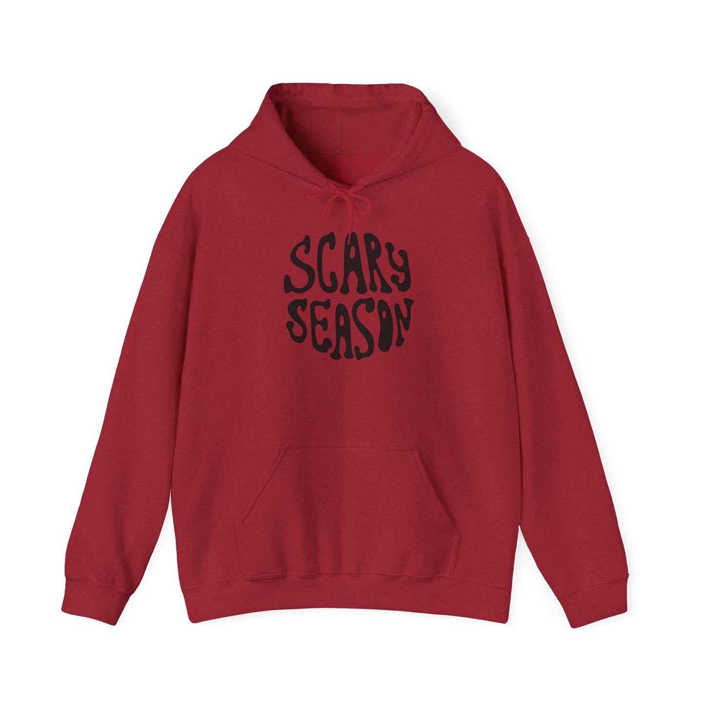 Scary Season Hoodie | Halloween spooky text sweatshirt