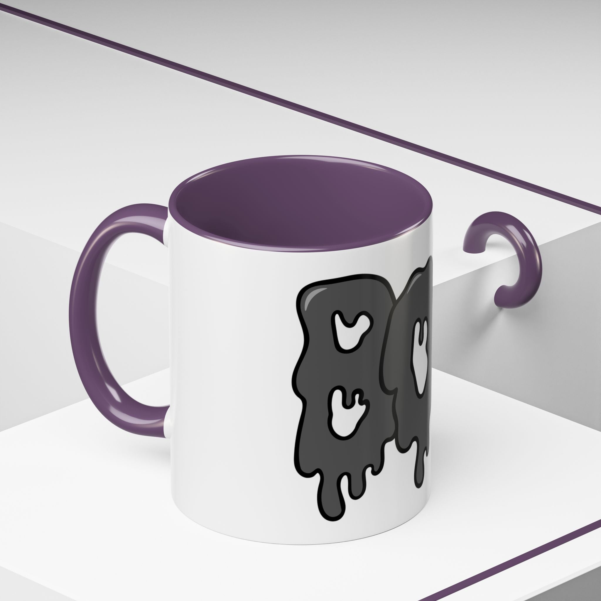 Dripping Boo Halloween Pattern Mug | Accent Coffee Mug 11oz 15oz