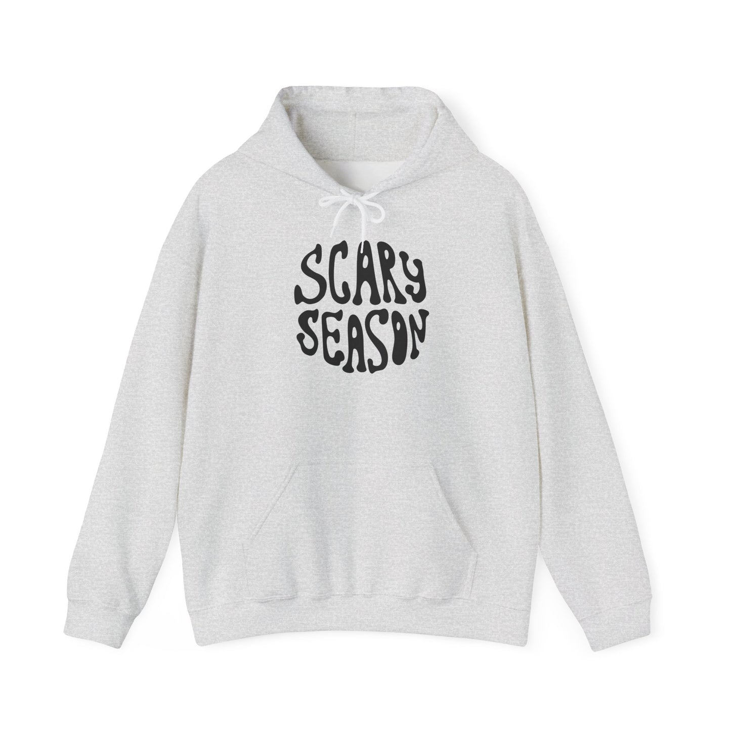 Scary Season Hoodie | Halloween spooky text sweatshirt
