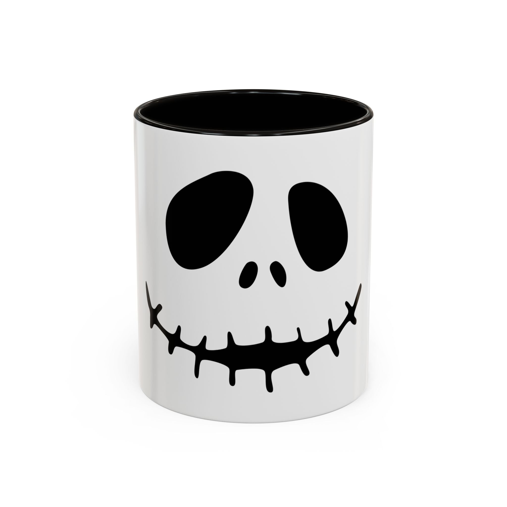Jack Skellington Face Mug | Ceramic Coffee Mug 11oz 15oz
