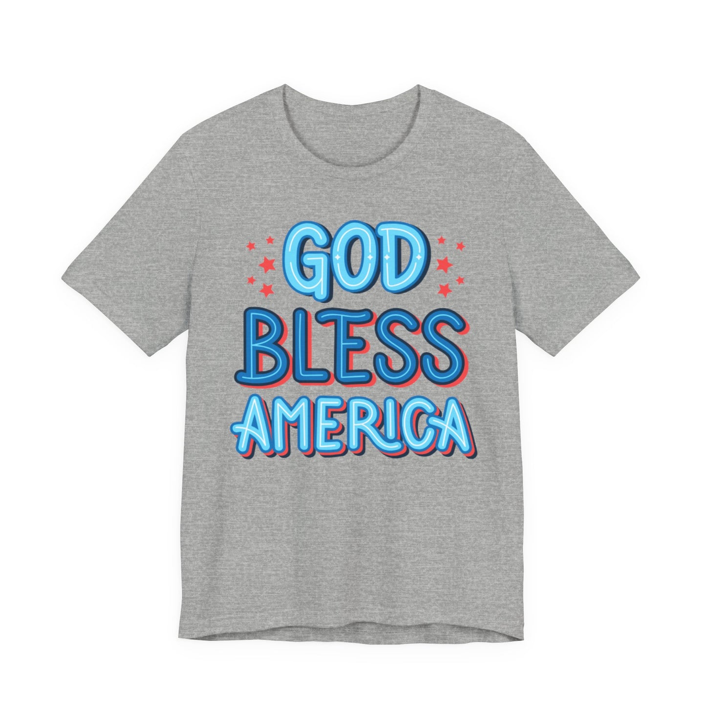 God Bless America T‑Shirt – Patriotic Fourth of July Tee