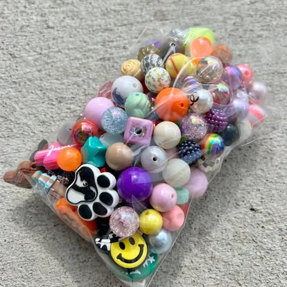 Bead Bags with Focals