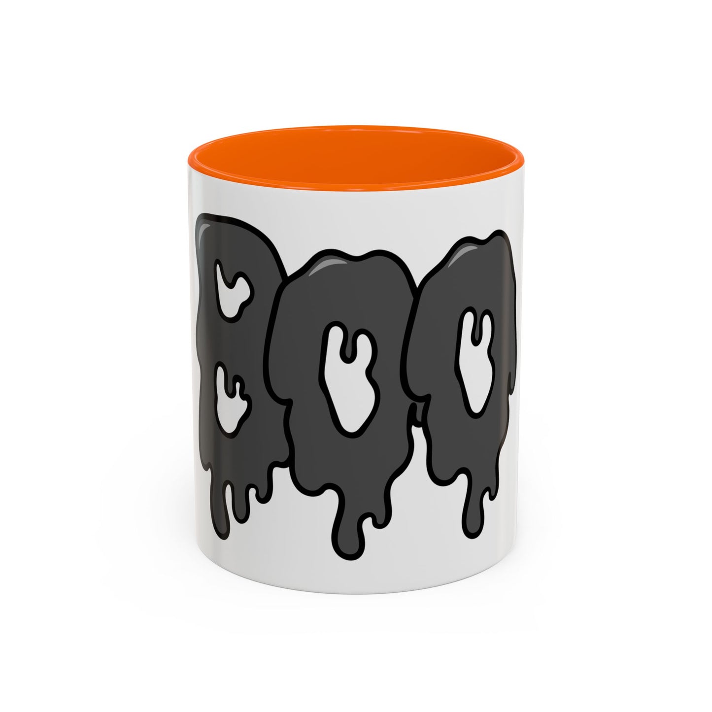 Dripping Boo Halloween Pattern Mug | Accent Coffee Mug 11oz 15oz