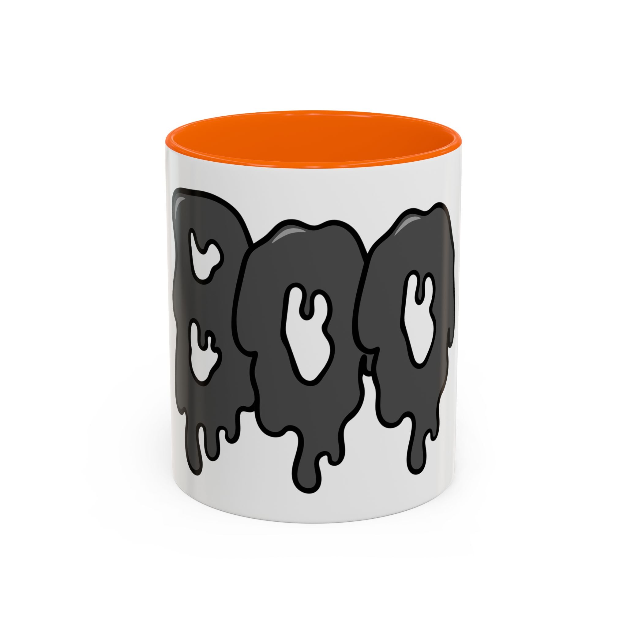 Dripping Boo Halloween Pattern Mug | Accent Coffee Mug 11oz 15oz