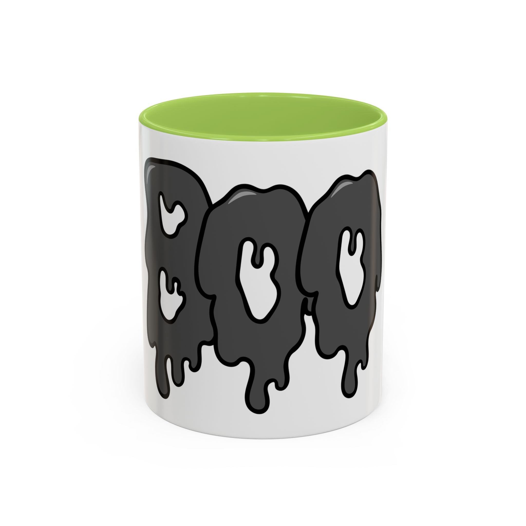 Dripping Boo Halloween Pattern Mug | Accent Coffee Mug 11oz 15oz