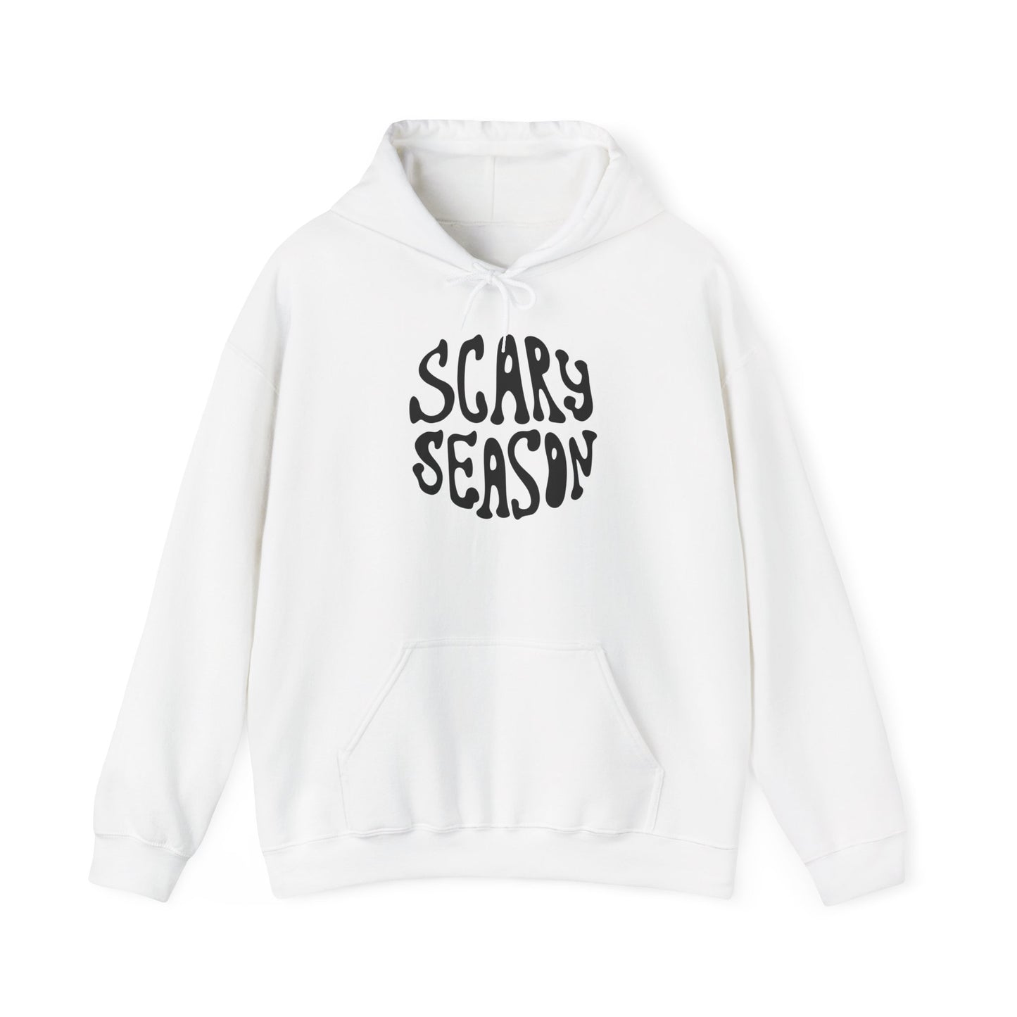 Scary Season Hoodie | Halloween spooky text sweatshirt