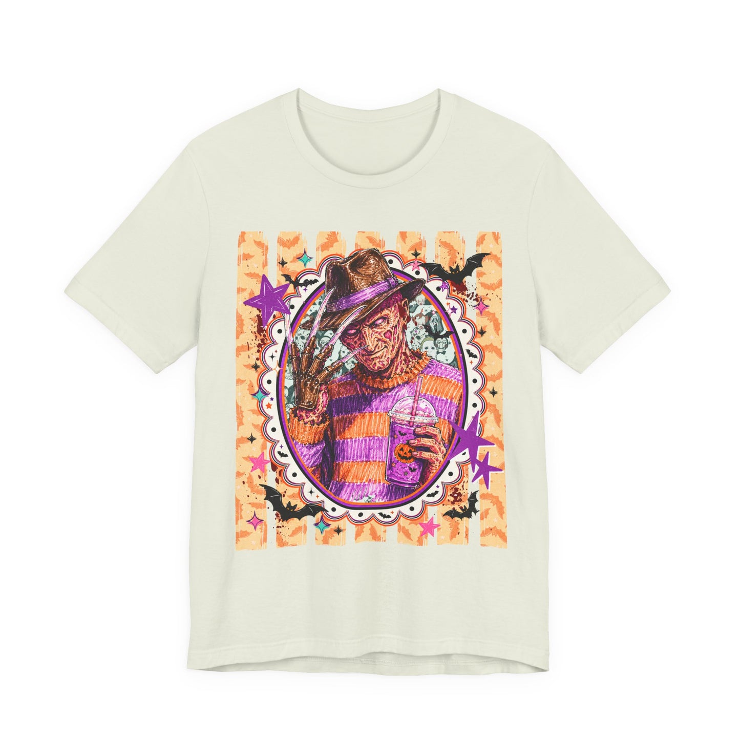 Freddy Krueger Halloween Tee – Retro Horror Nightmares Graphic T-Shirt