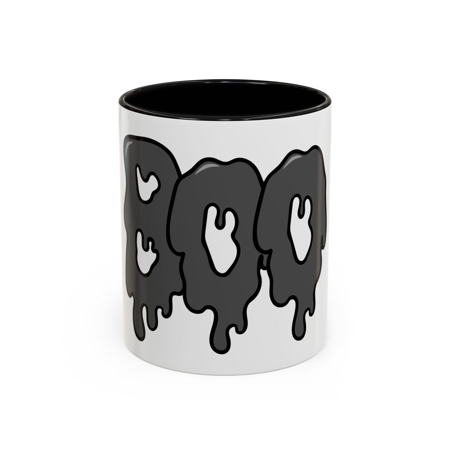 Dripping Boo Halloween Pattern Mug | Accent Coffee Mug 11oz 15oz