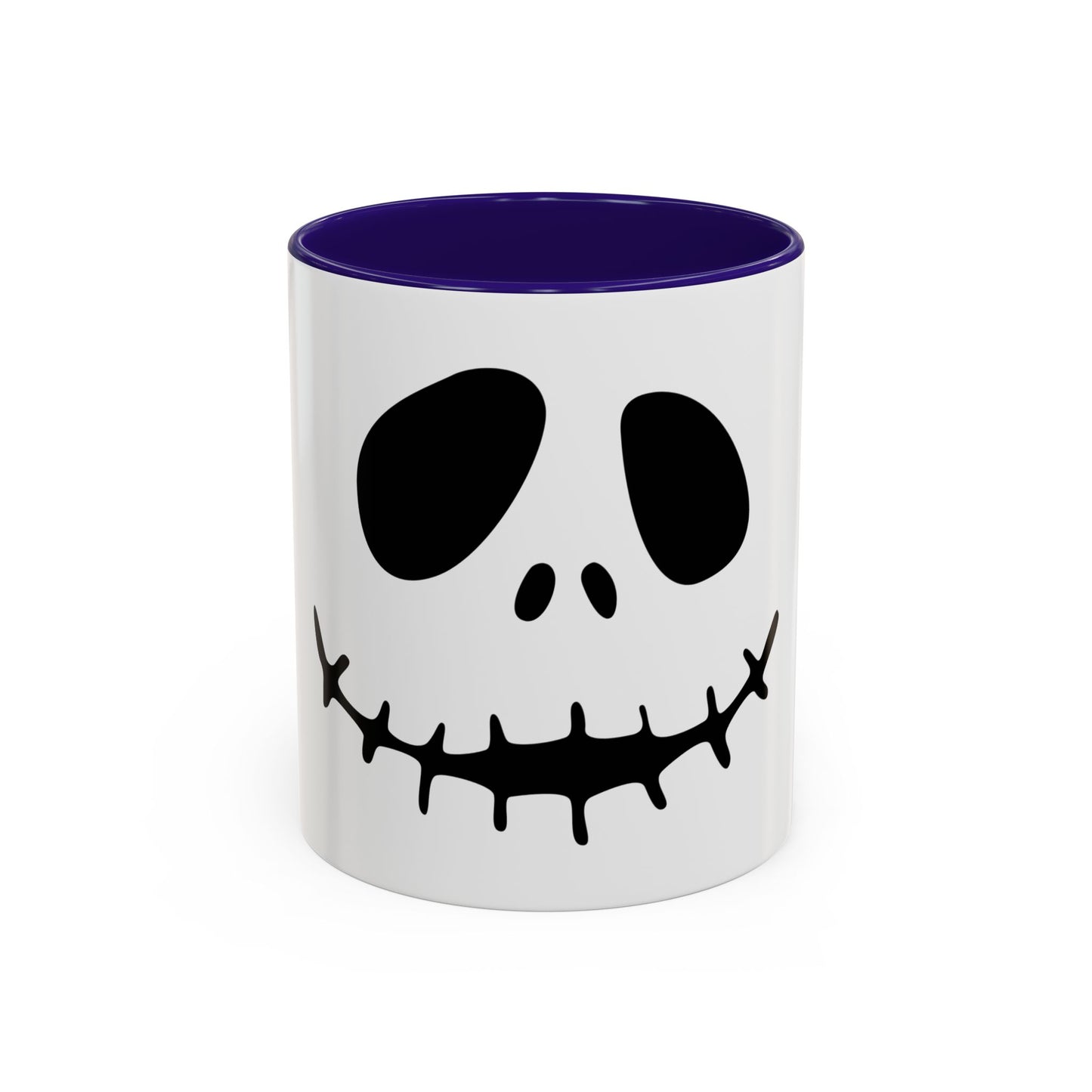 Jack Skellington Face Mug | Ceramic Coffee Mug 11oz 15oz