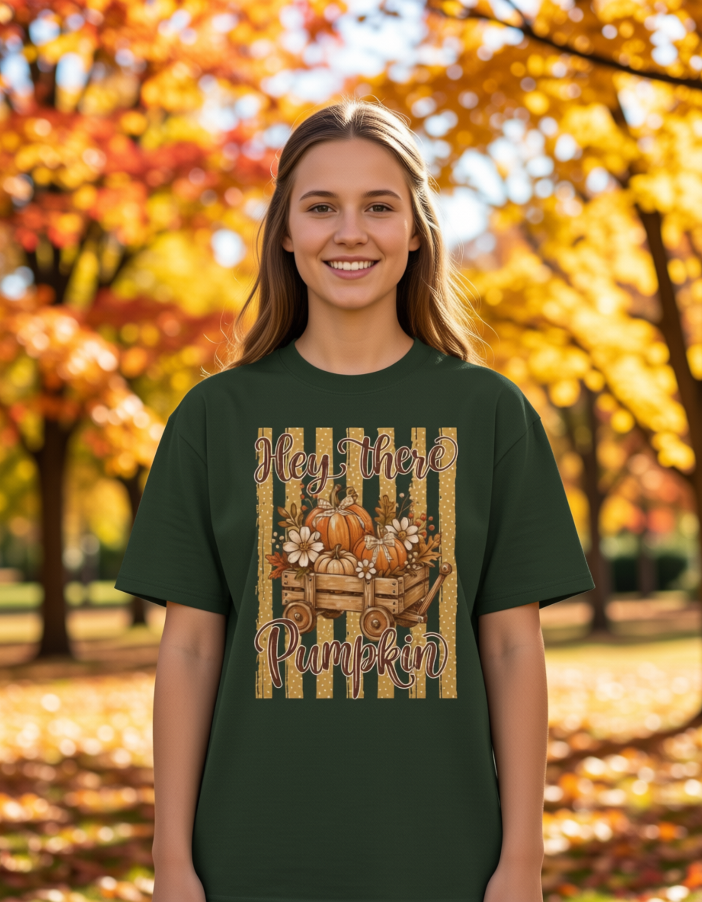 Hey there Pumpkin Trendy Fall Unisex Tshirt