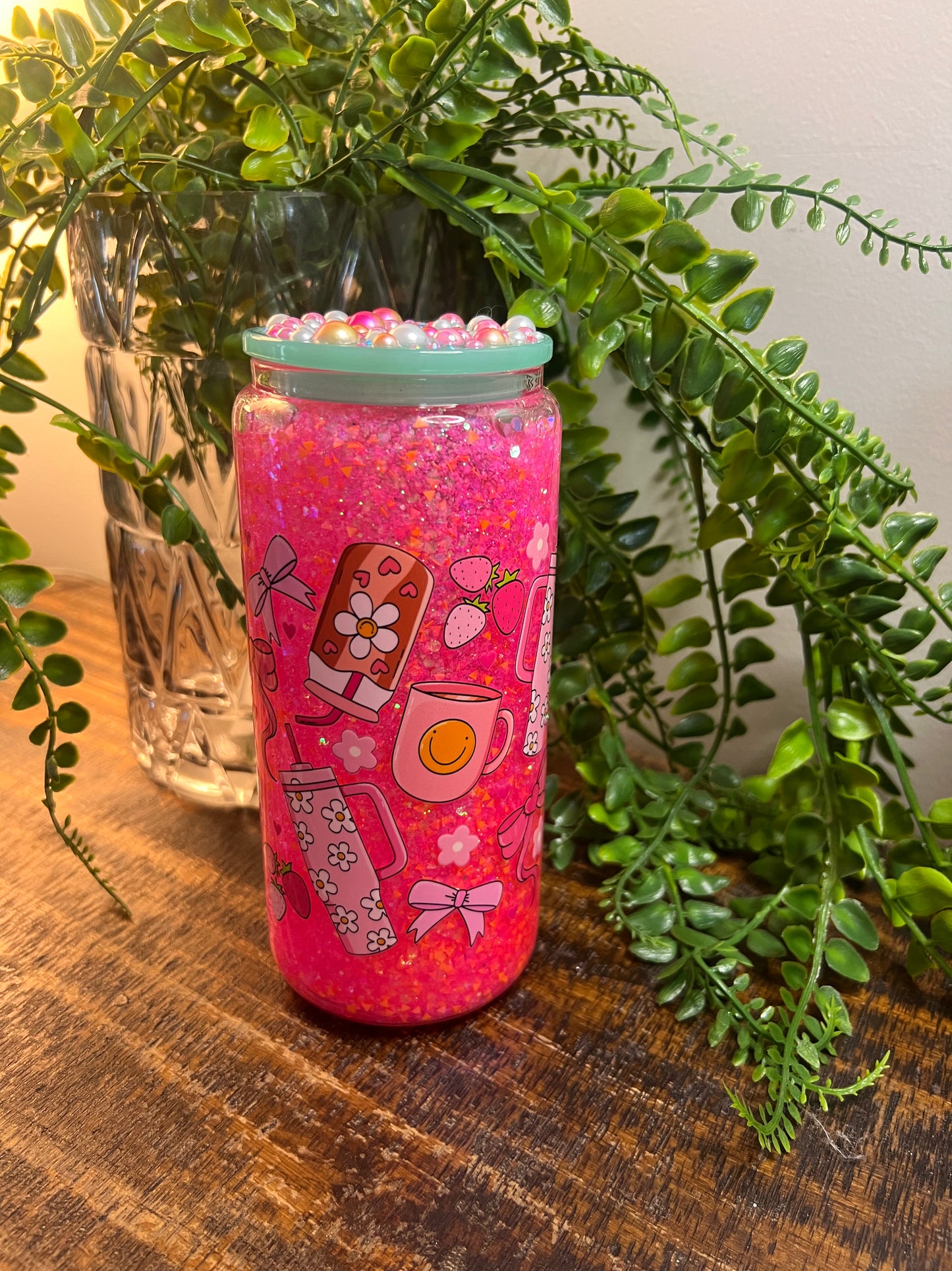 20oz Glass Snowglobes- Ready to ship