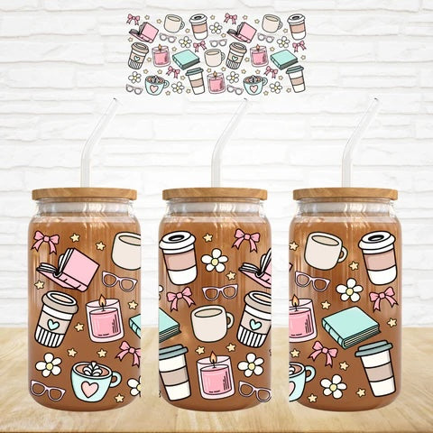 16oz Decal Cup Wraps- RANDOM