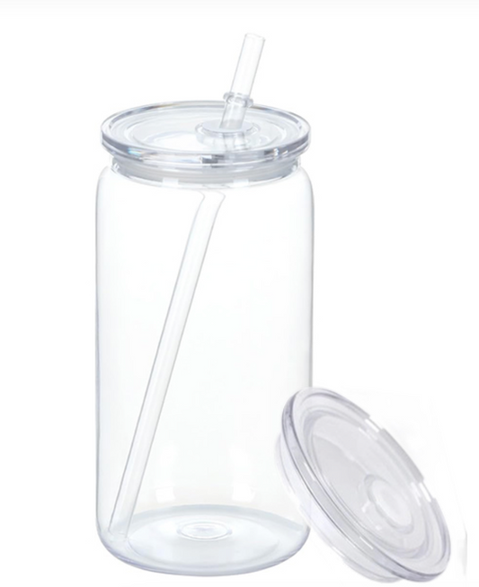 20oz Glass Snowglobes- Clear Lids Only